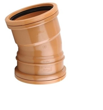 15Deg 4" Short Radius Bend D/C Double Collar