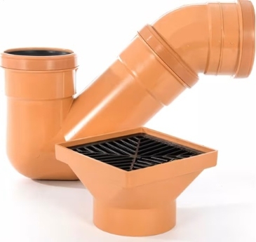 Gulley 4" Adjustable Head&Hopper Separate