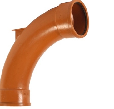 Moulded 90.5Deg Mid Radius Bend D/C