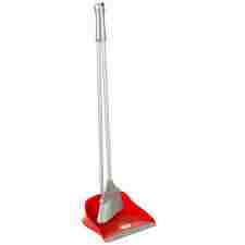 Dosco Red Long Handled Dustpan Set With Lip