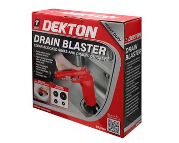 Dekton Drain Blaster With 4 Attachments