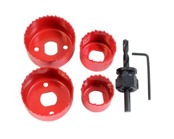 Dekton 6 Piece Hole Saw Set