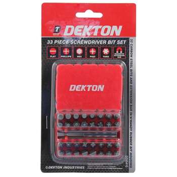 Dekton 33 Piece Bit Set