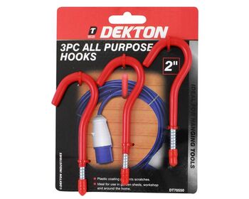 Dekton 3 Piece 2" All Purpose Hooks