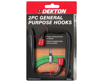 Dekton 12mm General Purpose Hook 2Pc