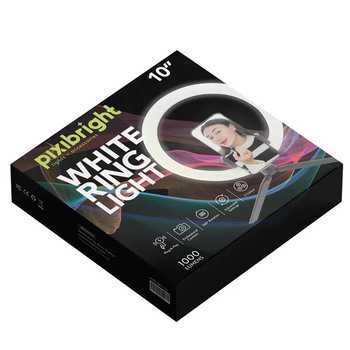 Pixibright 10" Warm White Ring Light