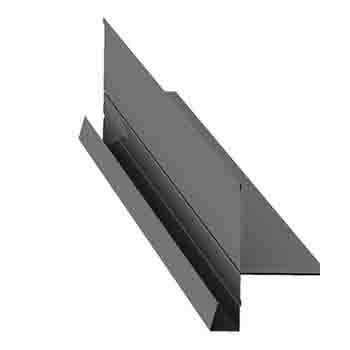 18mm T2 **slate Dry Verge** Alum **black** (Fibre)