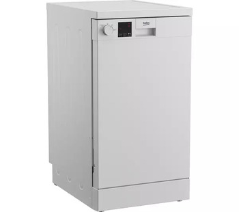Beko 45Cm Slimline Dishwasher White