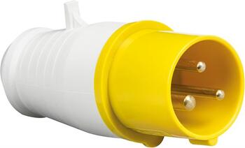 ABC 16 Amp 110V Plug Top Yellow