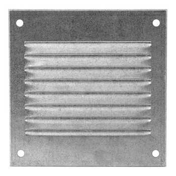 Europlast Grille Metal 100X100mm Zinc
