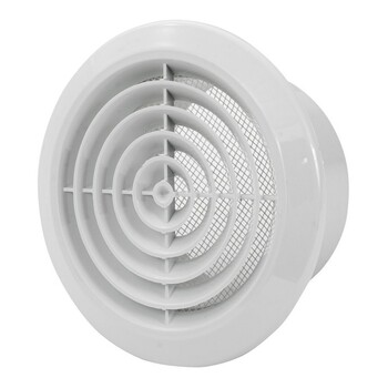 Europlast Ventilation Grille Plastic 125mm Ceiling