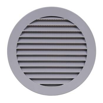 Europlast Ventilation Grille Plastic 125mm Grey