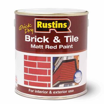 Brick & Tile Paint Red Q/D 2.5Ltr