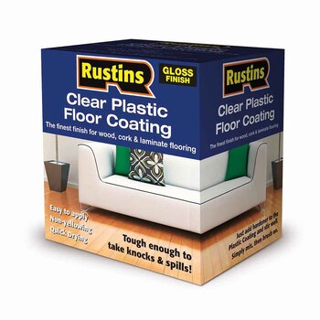 Rustins 4Litre Plastic Coating Flooring Gloss
