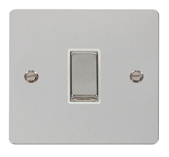 Define Flat Plate Polished Chrome Intermediate Switch