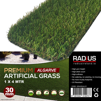 30mm Algarve Artificial Grass 4Mtr X 1Mtr