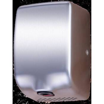 Satin Chrome Automatic Slim Hand Dryer 1350W