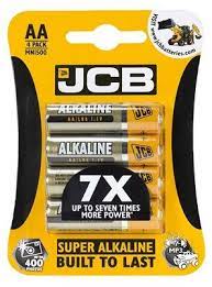 JCB Battery Aa 4 Pack