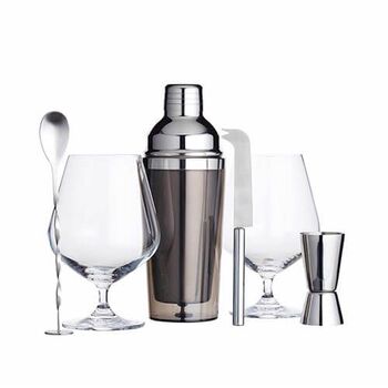 Barcraft Gin Cocktail 6 Piece Gift Set