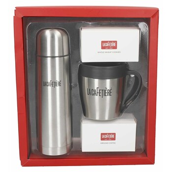 La Cafetiere Coffee Gift Set With Thermal Flask