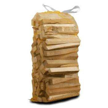 4Kg Birch Kindling Net Bag Wooden Soul