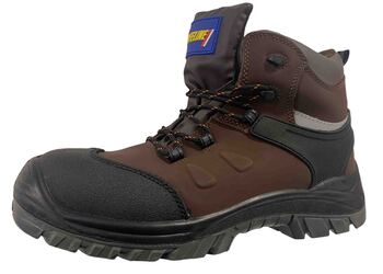Safeline Koda Boot Metal Free Brown Size:7