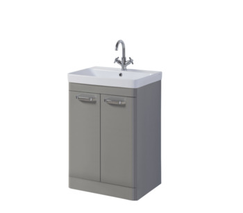Milan 500mm Floor Standing Unit & Basin Stone