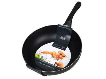 Chef Choice 28Cm Wok Pewter