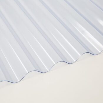 7Ft Perspex Corrugated Sheeting 2.1 x 0.6Mt (7ft x 2ft) 1.1mm Clear