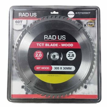 Radius Tct Blade 305mm X 30mm X 60t - Wood