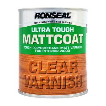Ronseal 750Ml Mattcoat Clear Varnish Solvent