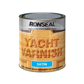 Ronseal 250Ml Satin Yacht Varnish