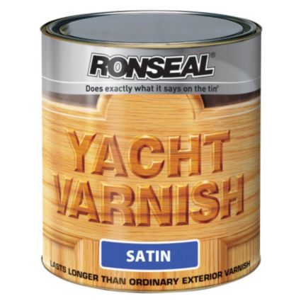 Ronseal 1Lt Satin Yacht Varnish