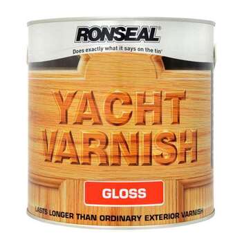 Ronseal 2.5Lt Gloss Yacht Varnish
