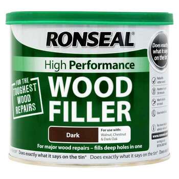 Ronseal High Performance Wood Filler Dark 275Gm