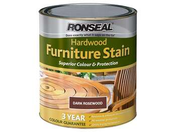 Ronseal 750Ml Hardwood Furniture Stain W/B Drose