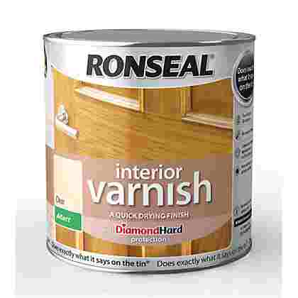 Ronseal Interior Varnish Clear Matt 2.5L