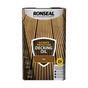 Ronseal Ultimate Decking Oil Teak 5L
