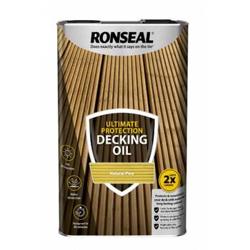 Ronseal Ultimate Decking Oil Natural Pine 5L