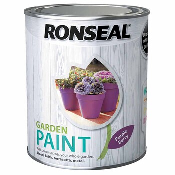 Ronseal Garden Paints Purple Berry 750Ml