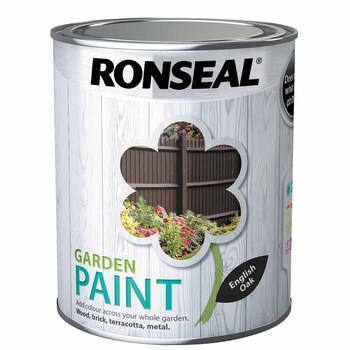 Ronseal Garden Paints English Oak 750Ml