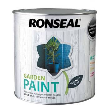 Ronseal Garden Paints Midnight Blue 2.5Lt