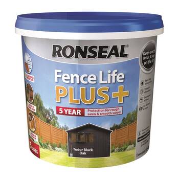 Ronseal Fencelife Plus Tudor Black Oak 5L