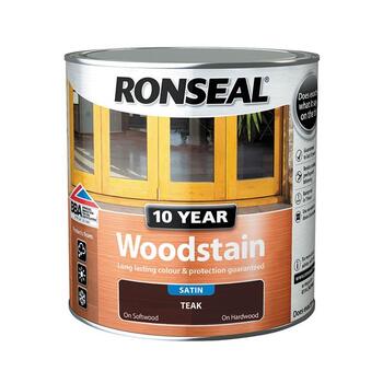 Ronseal 10Y Woodstain Teak 250Ml