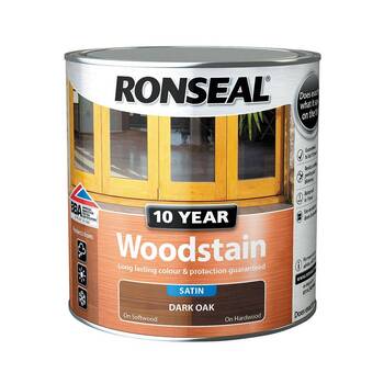 Ronseal 10Y Woodstain Dark Oak 750Ml
