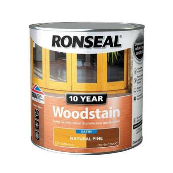 Ronseal 10Y Woodstain Natural Pine 2.5L Satin
