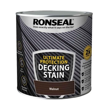 Ronseal Ultimate Decking Stain Walnut 2.5Lt