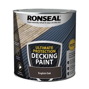 Ronseal Ultimate Decking Paint English Oak 5Lt