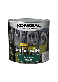 Ronseal Direct To Metal Rural Green Satin 250Ml
