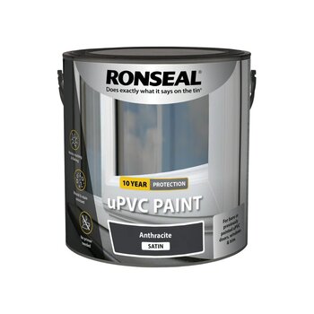 Ronseal Upvc Paint Anthracite Satin 2.5L